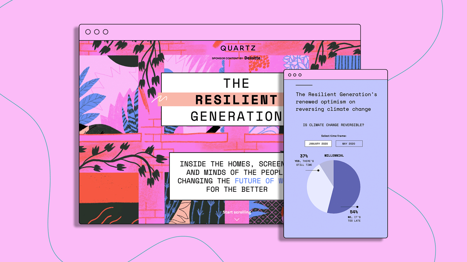 Quartz Creative Deloitte case study